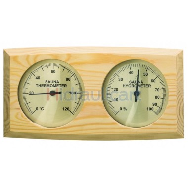 STANDARD THERMOHYGROMETER IN PINE