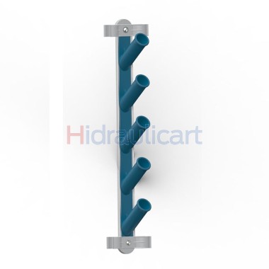 Wall holder for cleaning supplies