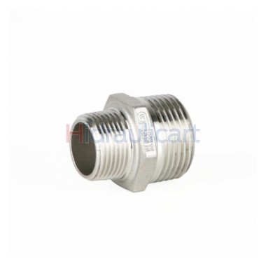 Double bushing Stainless steel reduction mm