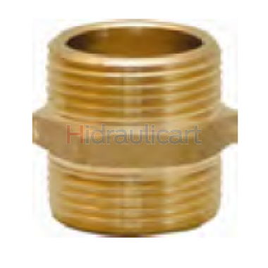 Brass Double Bushing