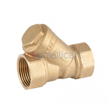 Y Fork Brass Filter