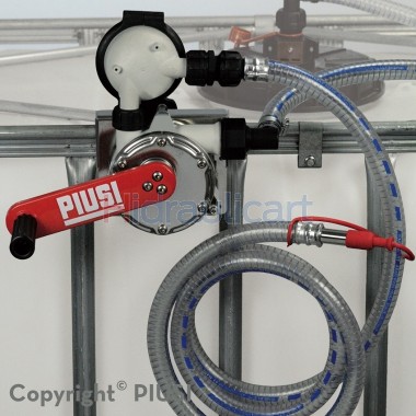 PIUSI IBC ROTARY hand pump with filter
