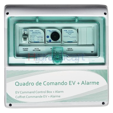 Output Level Control Panel for 24VAC Electrovalve with Alarm