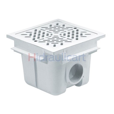 Square Bottom Drain 210x210mm for Astralpool Concrete