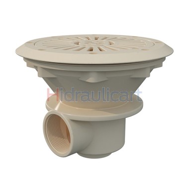 Bottom Drain 210mm Beige for Astralpool Liner