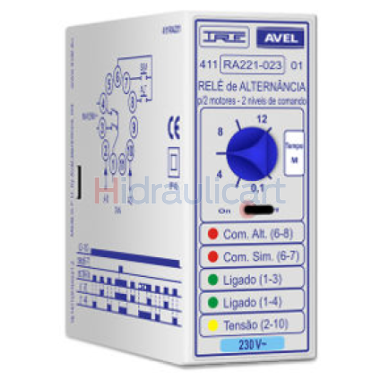 Alternating Relay 2 motors with timing RA221