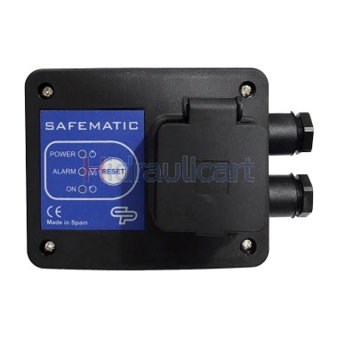 Electronic system for protection of Safematic Schuko pumps