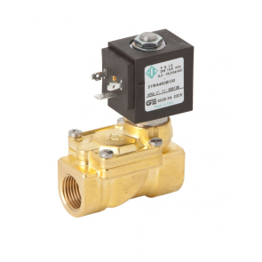 2-Way Normally Closed Electrovalves Brass