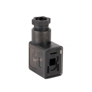 Three-pole Plug for 2-Way Solenoid Valve