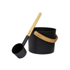 Sauna Bucket and SpoonSET-080-0589