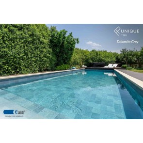 Tela de Piscina Elbe UNIQUE Dolomite Grey 3D