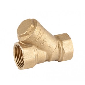 Y Fork Brass Filter