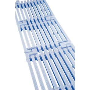 Longitudinal grid plate