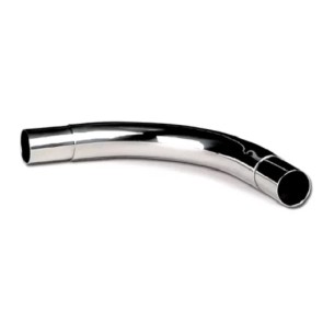 AISI-316 curved handrail straight extension