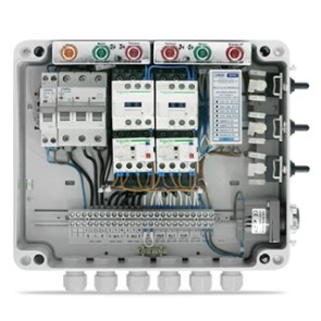 Switching Panel with Alarm for 2 Electric Pumps