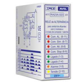 Alternation Relay for central 2 motors and alarm RA23A