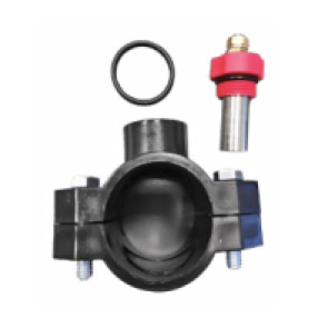 Socket and ground electrode kit for salt machine