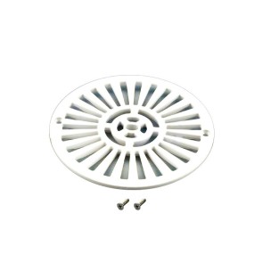 Bottom drain grate 2"