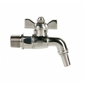 Faucet with Stainless Spout
