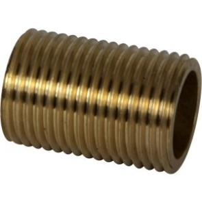 Threaded Brass Tube