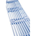 Longitudinal grid plate