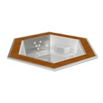 ASTRALPOOL NEPTUNO hexagonal built-in spa