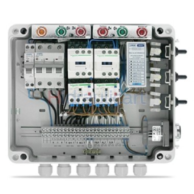 Schalttafel mit Alarm für 2 elektrische Pumpen