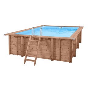 IGUAZÚ Schwimmbecken aus Holz