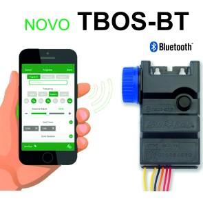 TBOS-BLUETOOTH Batteriebetriebener Programmierer für die Bewässerung von Regenvögeln