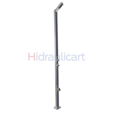 Douche avec 1 diffuseur temporisé et pédiluve