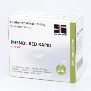 Réactif rapide rouge de phénol Lovibond