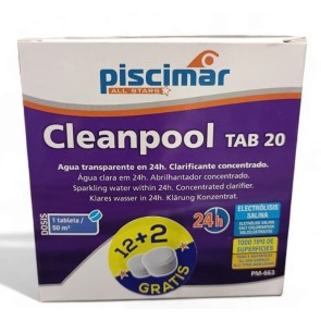 Coagulant éclaircissant CLEANPOOL Tab 20 - PM-663