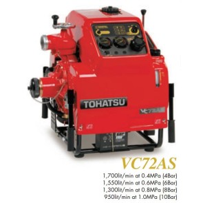 Pompe à moteur TOHATSU VC72