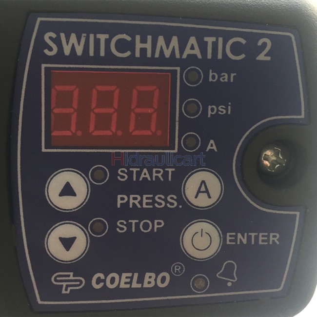 Pressostato elettronico per autoclave Switchmatic3